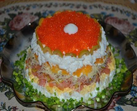 Салат жемчужина рецепт с фото