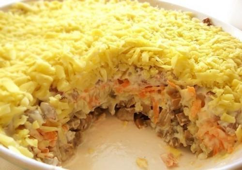 Салат Белая ночь