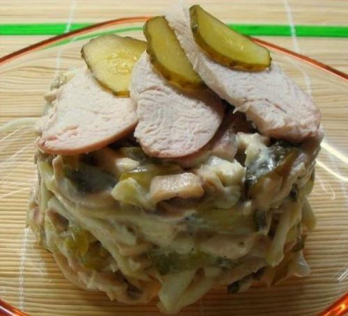 Английский салат рецепт