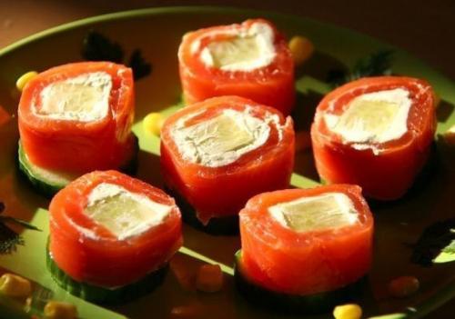 рулетики из рыбы