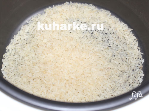 как приготовить рисовую кашу в мультиварке