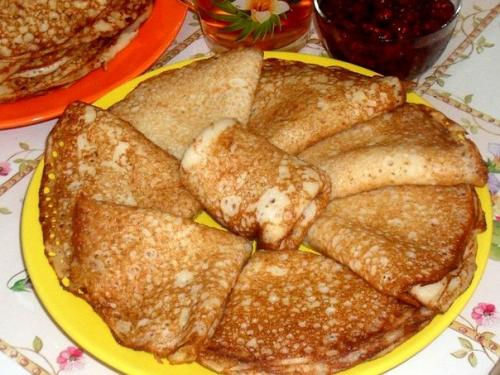 блинчики на кефире