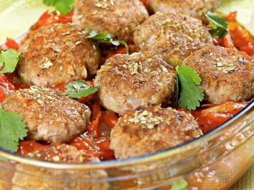 Гречаники с мясом рецепт с овощным соусом