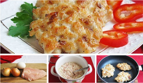 Котлеты куриные рецепт