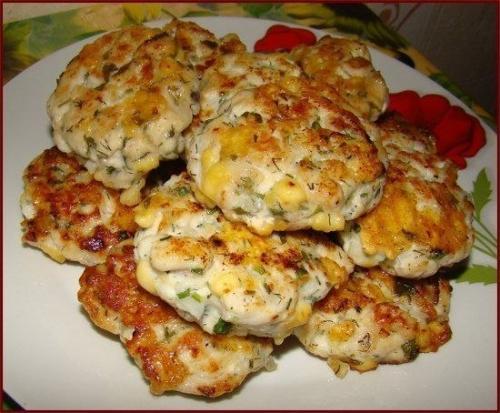 котлеты из куриного фарша