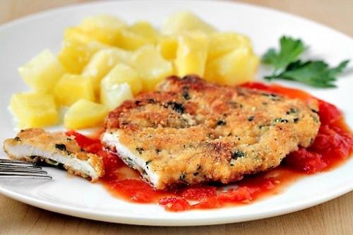 отбивные из куриной грудки