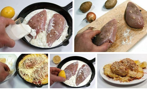 куриная грудка запеченная в духовке
