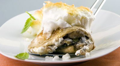 Курица под снегом