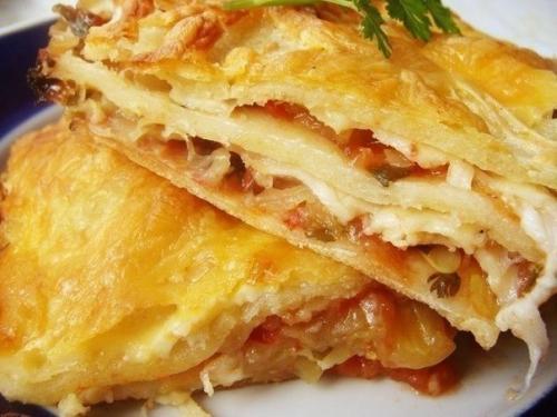 Лазанья с фаршем