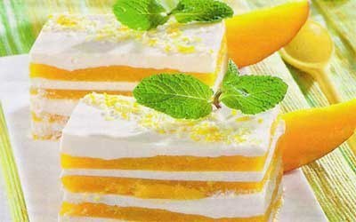 творожный десерт с желатином