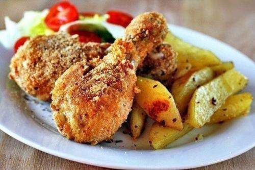 куриные ножки на сковороде как приготовить