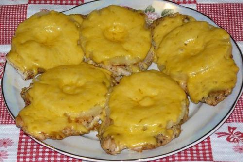 отбивные из куриного филе