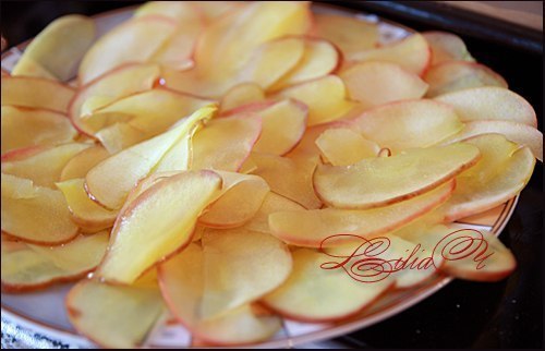 рецепт розы из яблок