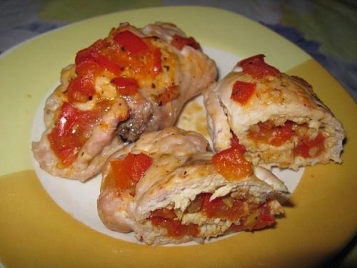 как приготовить куриные рулетики