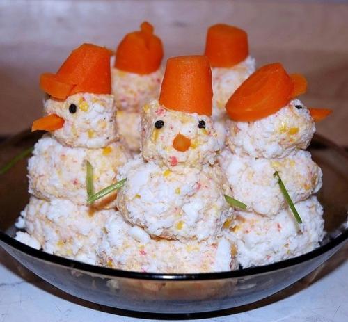 закуска из крабовых палочек