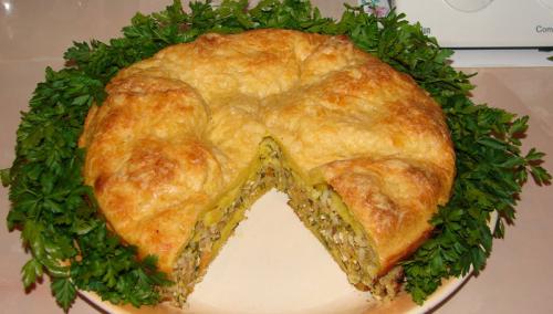 Куриный торт