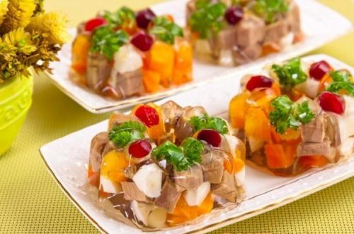 заливное из мяса