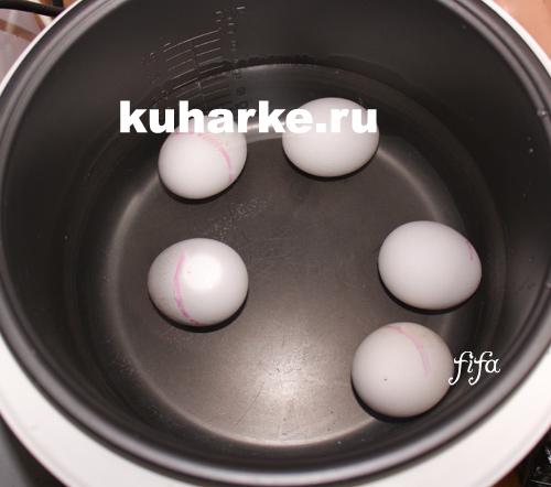 как варить яйца в мультиварке 