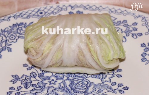 как приготовить голубцы из пекинской капусты в мультиварке