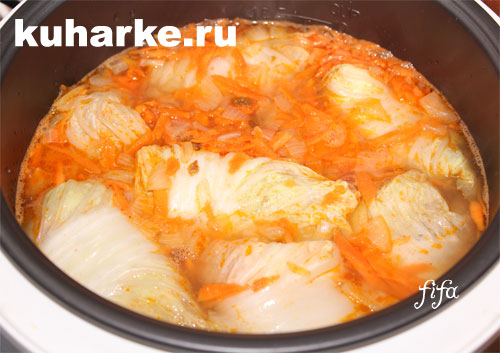 голубцы в мультиварке панасоник