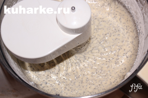 приготовление кекса в мультиварке