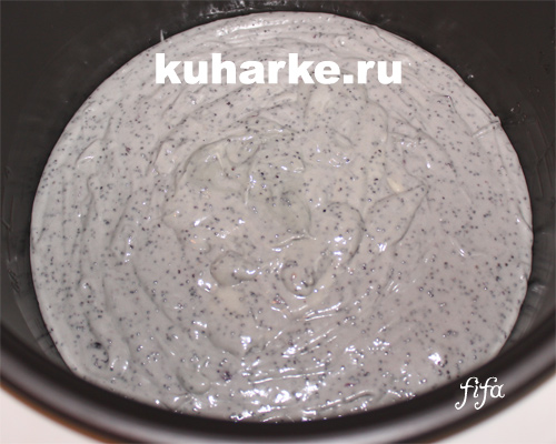 кекс в мультиварке панасоник