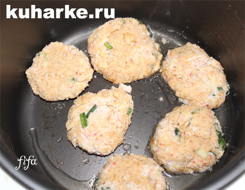 как сделать котлеты в мультиварке