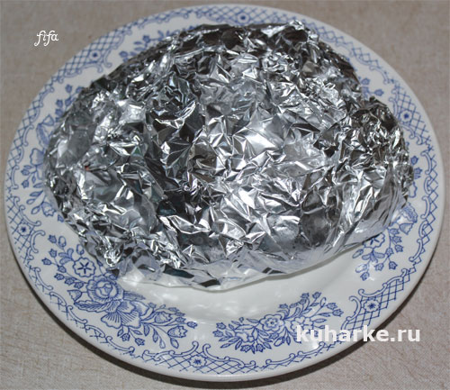 запеченная курица в фольге