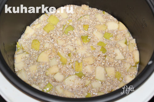 рецепт запеканки с яблоками